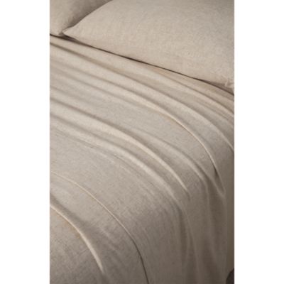 Linen Blend King Pillowcase, Set of 2