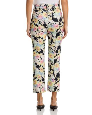 Dorothea Ikat Bouquet High Rise Ankle Jeans