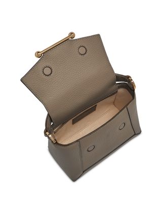 Mosaic Nano Leather Top Handle Bag