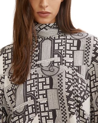 Harry Tile Print Blouse