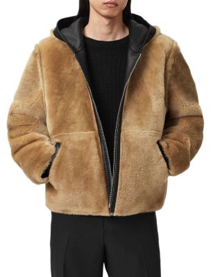 Mostyn Shearling Reversible Bomber Jacket