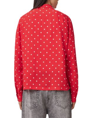 Mini Polka Dot Boxy Fit Shirt