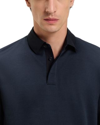 Pado Long Sleeve Mercerized Cotton Polo Shirt