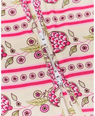  Girls' Pomegranate Soiree Bamboo Sleeper - Baby