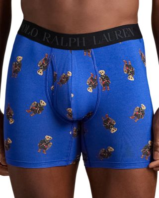 Patterned Logo Boxer Briefs Gift Set, 3 Pack