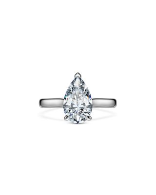 Eternity Certified Lab Grown Diamond Pear-Shape Engagement Ring
