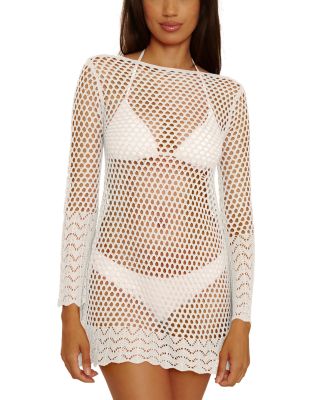 Treasure Island Crochet Swim Cover-Up Tunic