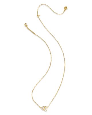 Malachite & Nano Gem Tatum Pendant Necklace, 19-22"