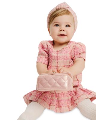 Girls' Ines Boucle Mini Dress - Little Kid  