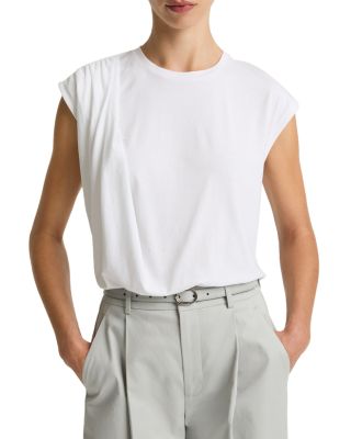 Round Neck Drape Top