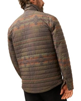 Good Feather Horizon Patterned Jacket