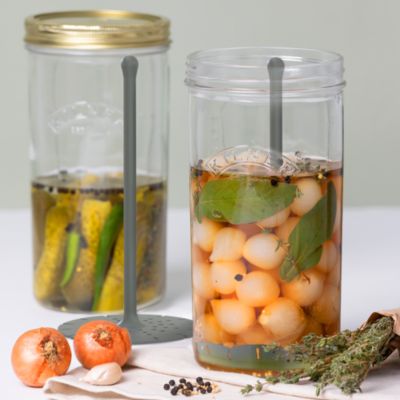 Pickle Jars with Lifter, Set of 2