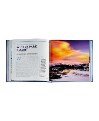  100 Slopes of a Lifetime Leather Bound Book