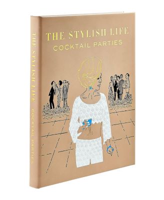  The Stylish Life: Cocktail Parties Leather Bound Book