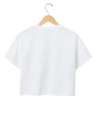  Women&#39;s NFL Green Bay Packers Repeat Glitter Flea Market Crop Tee