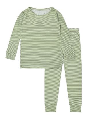 Motette Boys' Evergreen Stripe Pajama Set - Little Kid, Big Kid