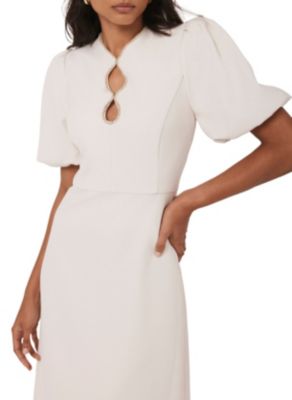 Women's Diamante Trim Midi Dress