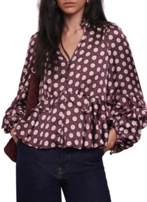 Women's Geometric Print Top