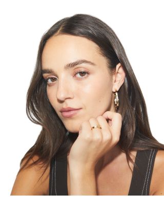 Kira Thin Icon Hoop Earrings
