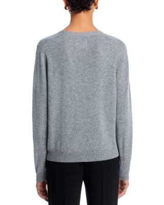 Cashmere Bow Pocket Cardigan