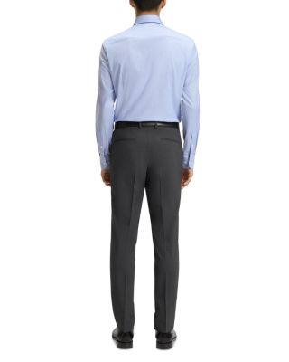 Hank Spread Collar Slim Fit Dress Shirt