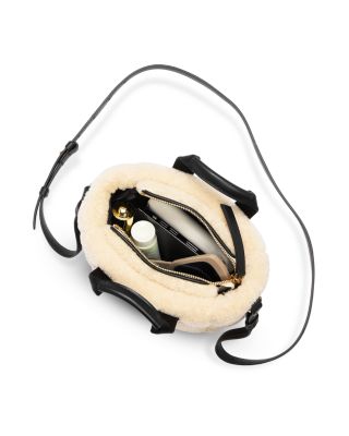 Micro Caradoc Faux Fur Crossbody Bag