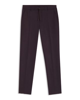 Perin Tapered Fit Tech Flannel Jersey Jogger Pants