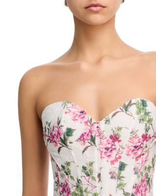 Embroidered Corset Top - Exclusive