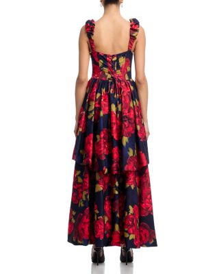 Sweetheart Neck High Low Gown - Exclusive