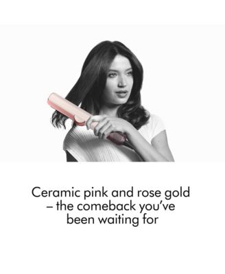 Airstrait Straightener | Ceramic Pink/Rose Gold