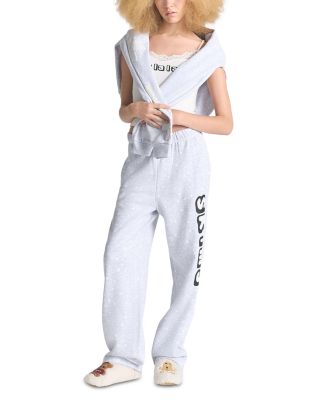 Snow Print Fleece Pants