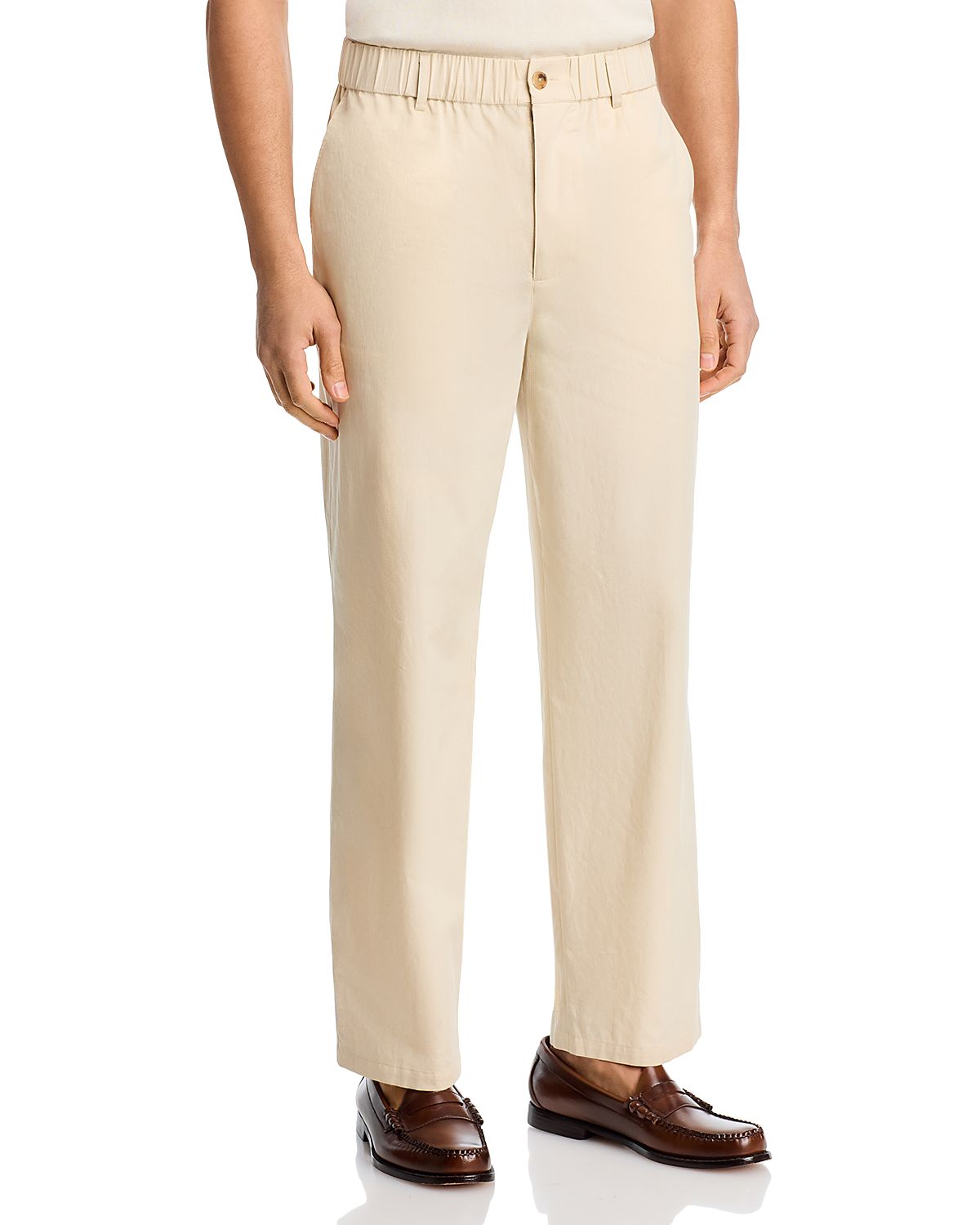 Frame Relaxed Fit Cotton Trousers