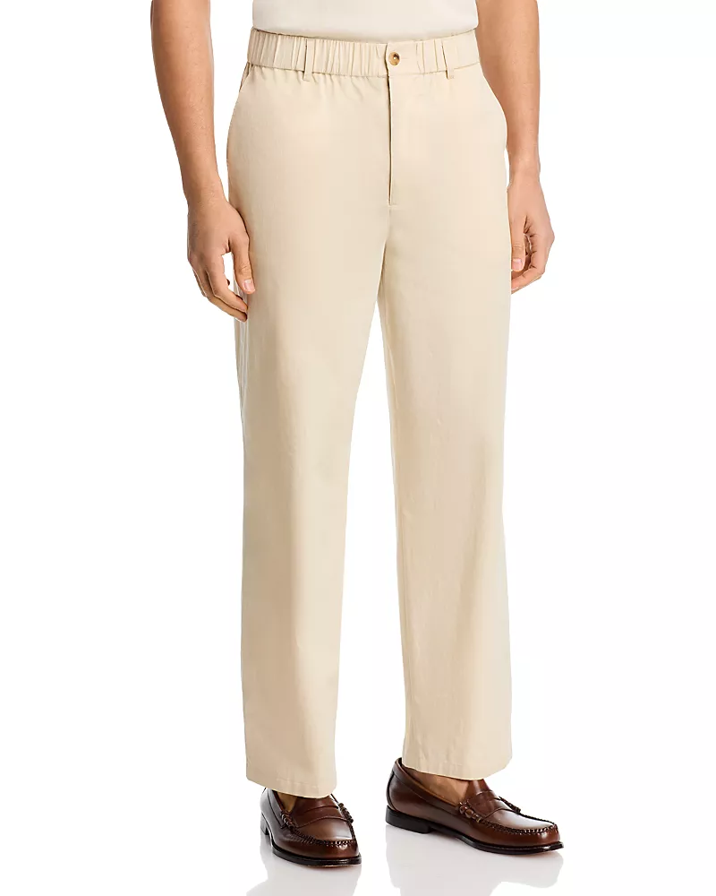 Frame Relaxed Fit Cotton Trousers