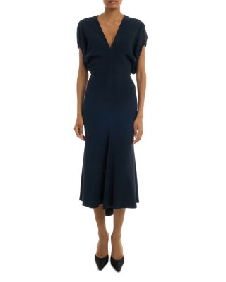 Blouson Midi Dress