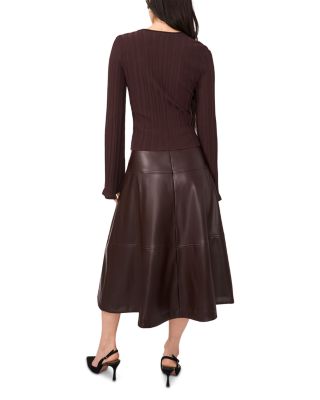 Ribbed Long Sleeve Tee