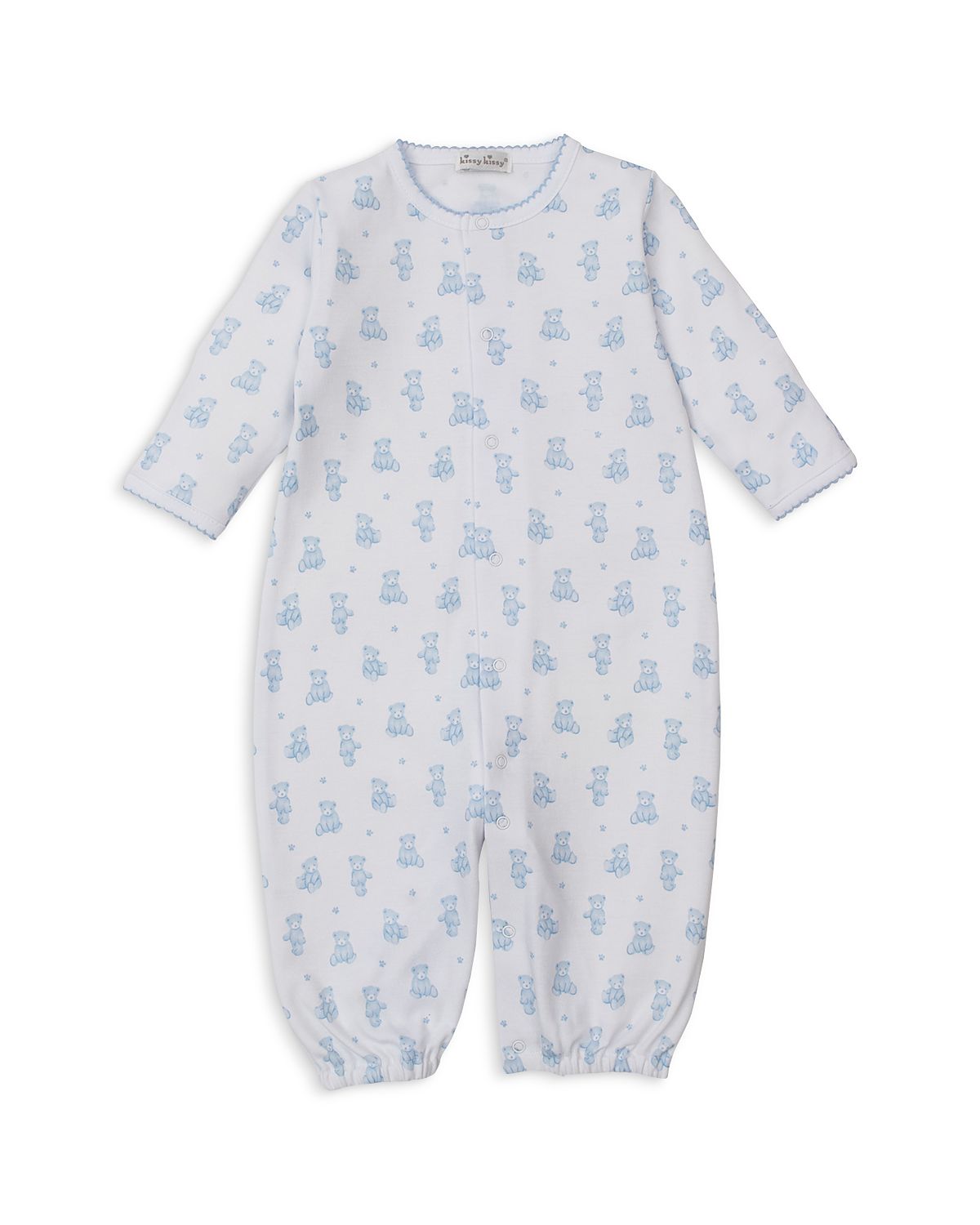 Kissy Kissy Boys' Bear Print Convertible Gown - Baby