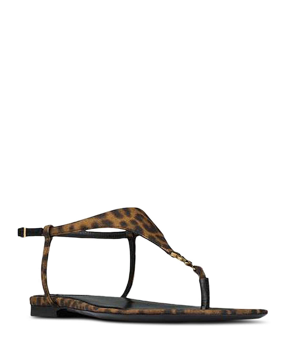 Saint Laurent Women's Cassandra Slingback Thong Sandals