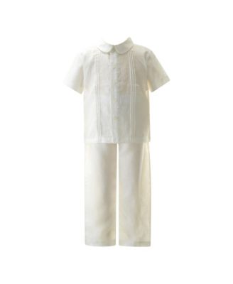  Boys' Linen Shirt and Trouser Set - Baby