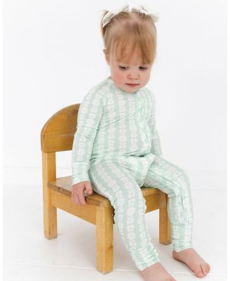  Girls' Mint Meadows Bamboo Sleeper - Baby