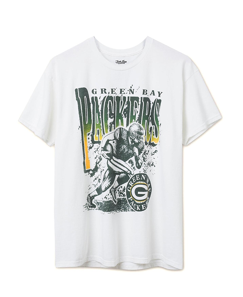 Junk Food Clothing Unisex Nfl Green Bay Packers Rushing Flea Market Tee