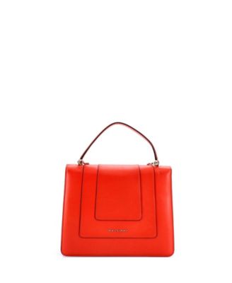 Medium Serpenti Forever Top Handle Bag Leather