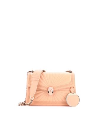 Mini Serpenti Diamond Blast Shoulder Bag Quilted Leather