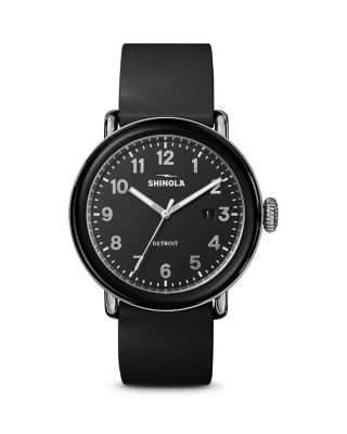 Runwell Detrola 3HD Rubber Strap Watch, 41mm