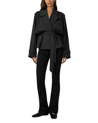 The Liz Cropped Trench Coat
