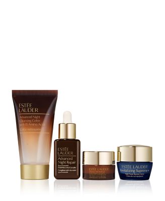 Unwrap Your Glow Advanced Night Repair Skincare Starter Gift Set ($98 value)