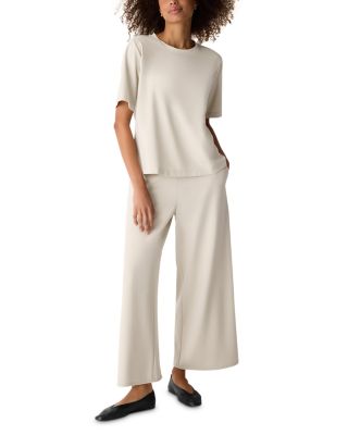 Wide Leg Ankle Pants
