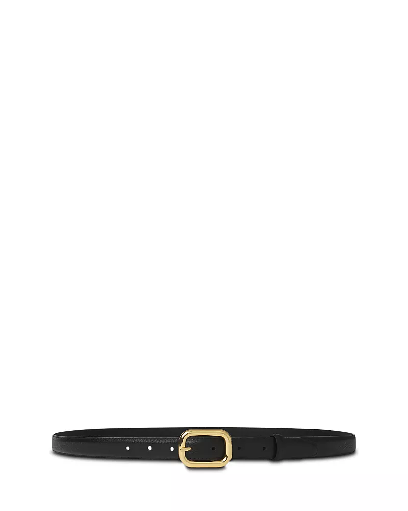 Frame The Rounded Buckle Leather Belt