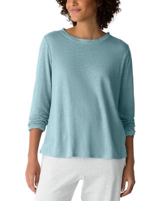 Long Sleeve Linen Tee