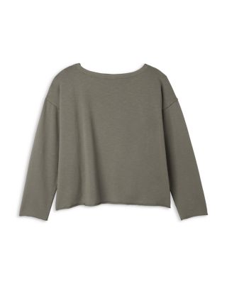 Boxy Boat Neck Top