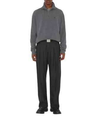 Cashmere Blend Quarter Zip Sweater